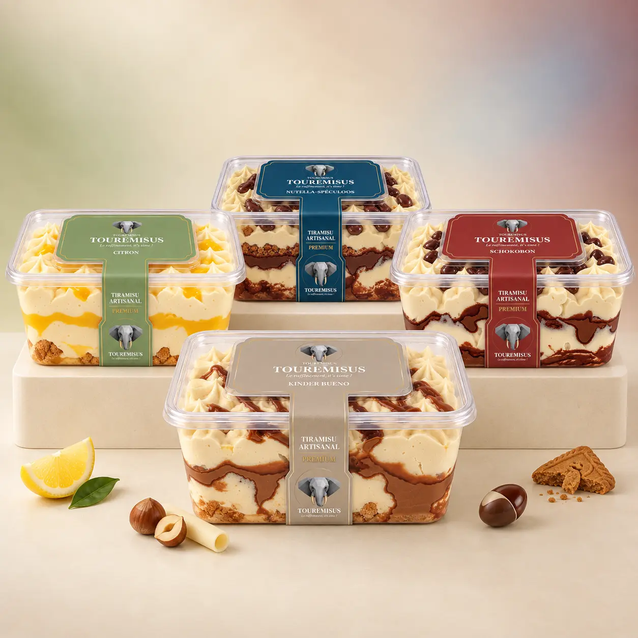 Collection Tiramisu quatre parfums